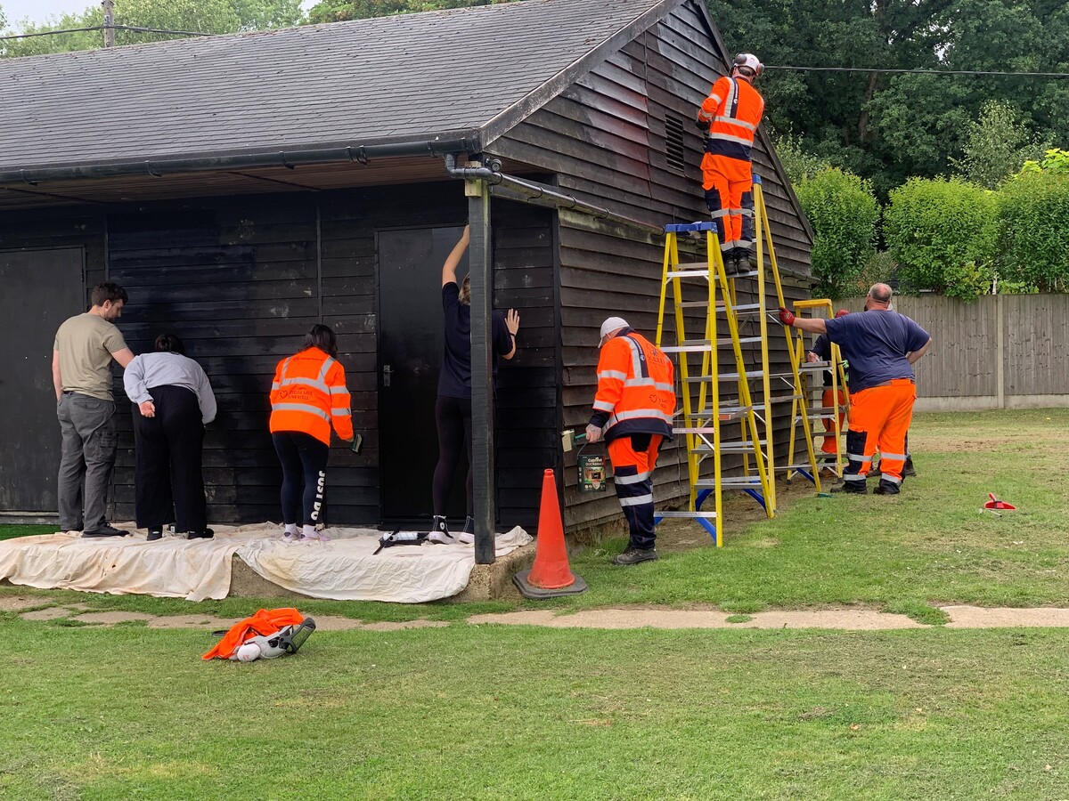 Beare Green pavilion